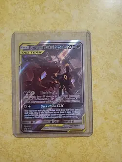 Pokemon TCG Umbreon & Darkrai Tag Team GX SM241 Promo Near Mint Condition - Image 1
