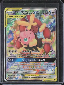Pokemon TCG Mega Lopunny & Jigglypuff GX Tag Team 226/236 - Image 1
