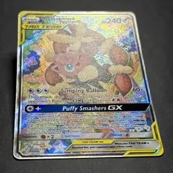 Pokemon TCG Mega Lopunny & Jigglypuff GX Tag Team 226/236 Cosmic Eclipse NM - Image 4