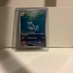 Pokemon TCG Wartortle Scarlet & Violet-151 171/165 Holo Illustration Rare - Image 1