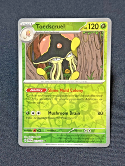 Toedscruel 017/182 Reverse Holo - SV04: Paradox Rift Pokemon TCG - NM - Image 1