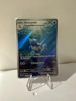 Pokemon TCG Wartortle Scarlet & Violet-151 171/165 Holo Illustration Rare - Image 1