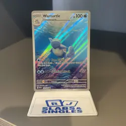 Pokemon TCG Wartortle Holo Illustration Rare Card 171/165 Scarlet & Violet 151 - Image 1