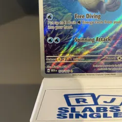 Pokemon TCG Wartortle Holo Illustration Rare Card 171/165 Scarlet & Violet 151 - Image 5