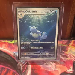 Pokemon TCG Wartortle Scarlet & Violet-151 171/165 Holo Illustration Rare - Image 2