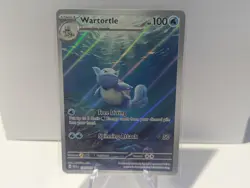 Pokemon TCG Wartortle Scarlet & Violet-151 171/165 Holo Illustration Rare - Image 1