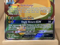 Dedenne GX 195a/214 Alternate Full Art Promo Pokemon Card LP - Image 3
