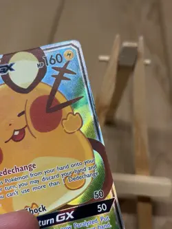 Dedenne GX 195a/214 Alternate Full Art Promo Pokemon Card LP - Image 4