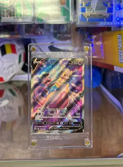 Pokemon Mewtwo v 220 TCG 🐱 Holo Promo Card Sealed - Image 1