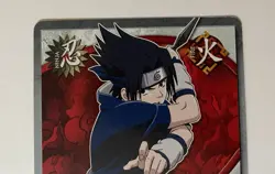 Naruto CCG - (No. 1 Rookie) Sasuke Uchiha #047 - 2002 Jump Bandai Card - Image 3