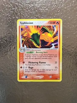 Pokemon Typhlosion TCG Black Star Promo Holo Card 034 - Image 1