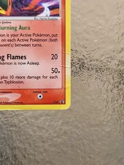 Pokemon Typhlosion TCG Black Star Promo Holo Card 034 - Image 3