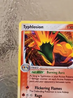 Pokemon Typhlosion TCG Black Star Promo Holo Card 034 - Image 5