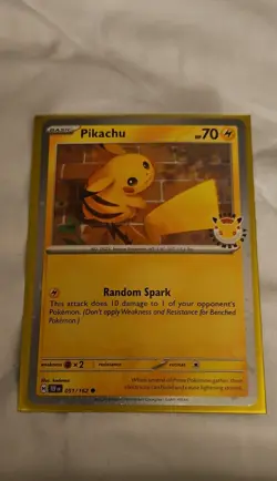 Pikachu - (Cosmo Holo) 051/162 Miscellaneous Cards & Products Holo - Image 1