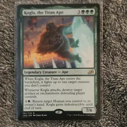 Wizards of the Coast Kogla, the Titan Ape Rare Ikoria #162/274 Green EN 2020 - Image 1