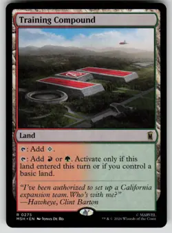 Training Compound Rare Marvel Super Heroes 275 MTG Near Mint 2026 - Image 1
