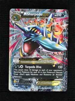 M Sharpedo EX Pokemon XY Black Star Promo #XY200 - Image 1