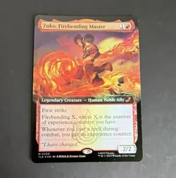Wizards of the Coast MTG Zuko, Firebending Master EA Foil Mythic EN M0200 - Image 1