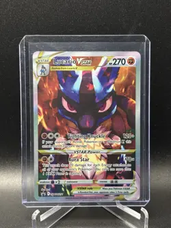 Pokemon TCG Lucario VSTAR SWSH291 Crown Zenith Promo NM - Image 1