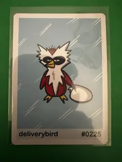 Deliverybird (Delibird) #225 - Gen 2 Pookiemoot Fan Art - Pokemon - Image 1
