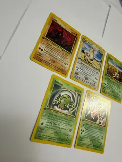 First 1st Edition Pokemon Neo Genesis Lot Ariados Spinarak Furret Shuckle Onix - Image 3