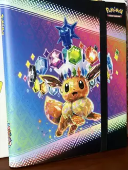 🔹Eevee 9 Pocket Binder Prismatic Evolutions Pokemon TCG 2025🔹378 Card Capacity - Image 4
