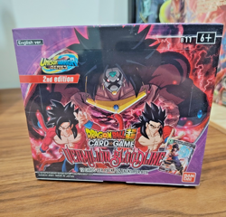 Dragon Ball Super Card Game - UW2 Vermilion Bloodline Booster Box 2nd Edition - Image 1