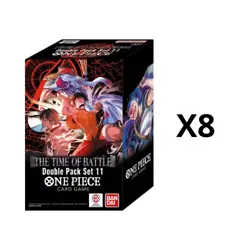 One Piece Card Game Double Pack DP-11 OP16 Sealed display 8 Double Packs - Image 1