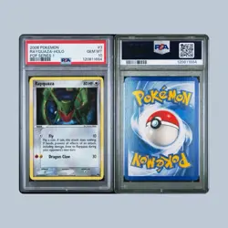 Pokemon 2006 Pop Series 1 Rayquaza Holo PSA 10 GEM MT - Image 3