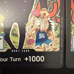 2 One Piece 2nd Anniversary Tournament Promotion Don Cards - Image 5