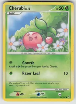 Cherubi 96/147 Common Supreme Victors Pokemon Heavily Played - Image 1