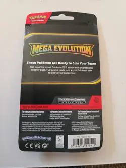 Pokemon TCG Mega Evolution Checklane Blister Lycanroc & Rockruff - Sealed! 🐺 - Image 2