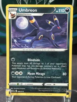 Pokemon Umbreon McDonalds Promos 2024 #09/015 Promo LP - Image 1