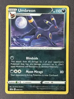 Pokemon Umbreon McDonalds Promos 2024 #09/015 Promo LP - Image 2
