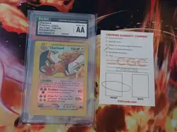 Pokemon TCG Charizard Skyridge 146 Reverse Holo Secret Rare Fresh CGC Slab - Image 3