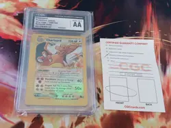 Pokemon TCG Charizard Skyridge 146 Reverse Holo Secret Rare Fresh CGC Slab - Image 5