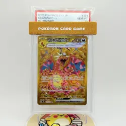 PSA 10 2023 Pokemon Japanese SV3 Ruler of the Black Flame #139 Charizard ex UR - Image 1
