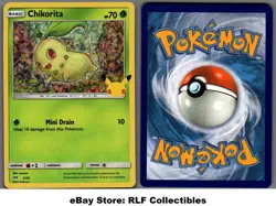 2021 Pokemon, Mcdonalds Promos, #2/25 Chikorita, Holo Promo - Image 1