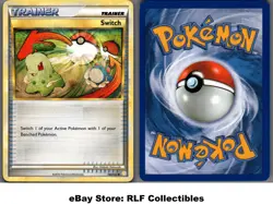 2010 Pokemon, Heartgold & Soulsilver, #102/123 Switch, Uncommon - Image 1