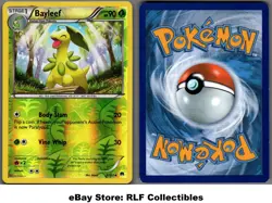 2016 Pokemon, XY BREAKpoint, #2/122 Bayleef, Reverse Holo Uncommon - Image 1