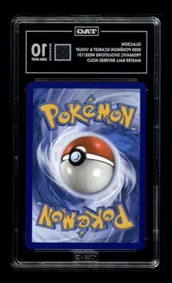 TAG 10 Glaceon 025/131 Master Ball Reverse Holo SV Prismatic Evolutions Pokemon - Image 2