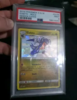Pokemon Sun & Moon Hidden Fates Shiny Vault Card SV39 Gabite PSA 9 - Image 3