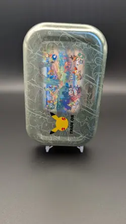 🐉 Pokemon Tin 25th Anniversary Celebration Bauz Flamiau Robball + Card 🐉 - Image 2