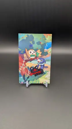 🐉 Pokemon Tin 25th Anniversary Celebration Bauz Flamiau Robball + Card 🐉 - Image 3