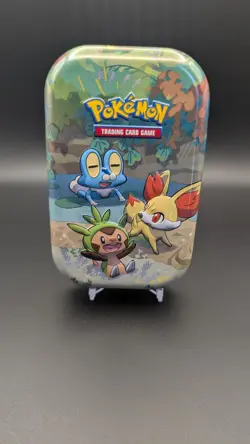 🐉 Pokemon Tin 25th Anniversary Celebration Igamaro Fynx Froxy + Card - OPEN 🐉 - Image 1