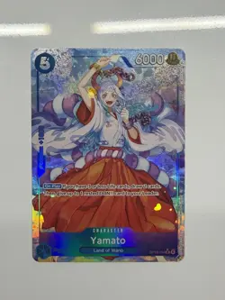 One Piece Card Game Yamato OP13-054 Carrying on His Will SR Foil Alt Art - Image 1