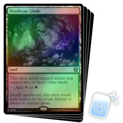 FOIL DEATHCAP GLADE X4 Innistrad Remastered Magic MTG MINT CARD - Image 1
