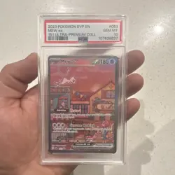 Pokemon TCG 2023 Mew ex #053 SV: Scarlet & Violet Promo Cards Holo PSA 10 EN - Image 5