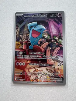Pokemon TCG Team Rocket’s Wobbuffet Destined Rivals Promo 203 - Image 1