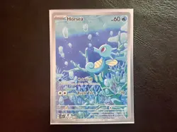 Horsea 067/064 Sv: Shrouded Fable Holo Illustration Rare Pokemon TCG NM - Image 3